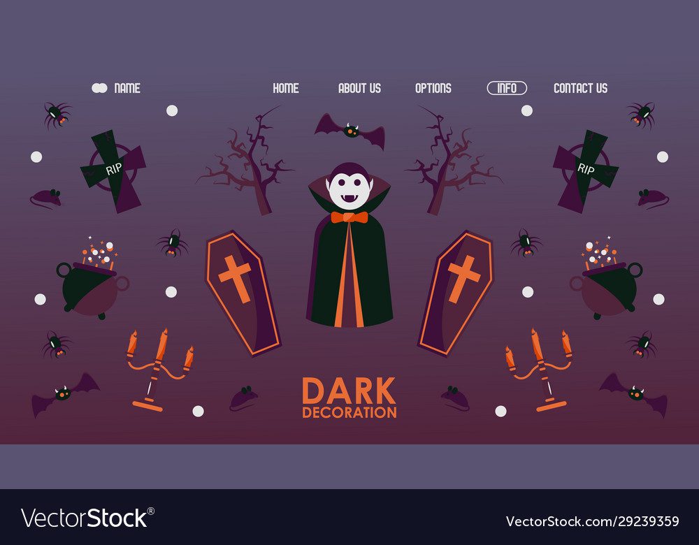 Halloween Marketing Campaigns - Website Theme